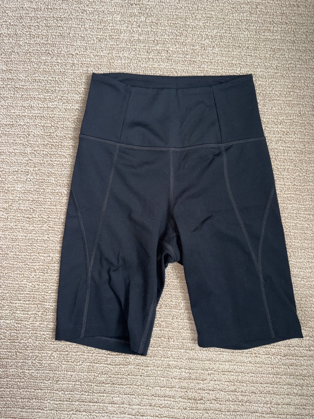 girlfriend collective Black High-Rise Athletic Bike Shorts